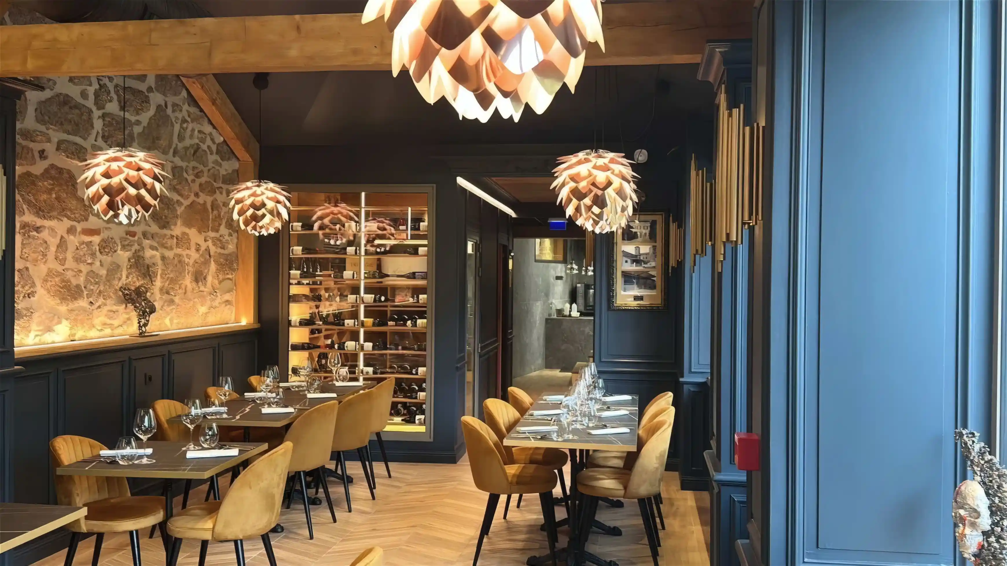 Assiettes dressées de La Table des SAJ