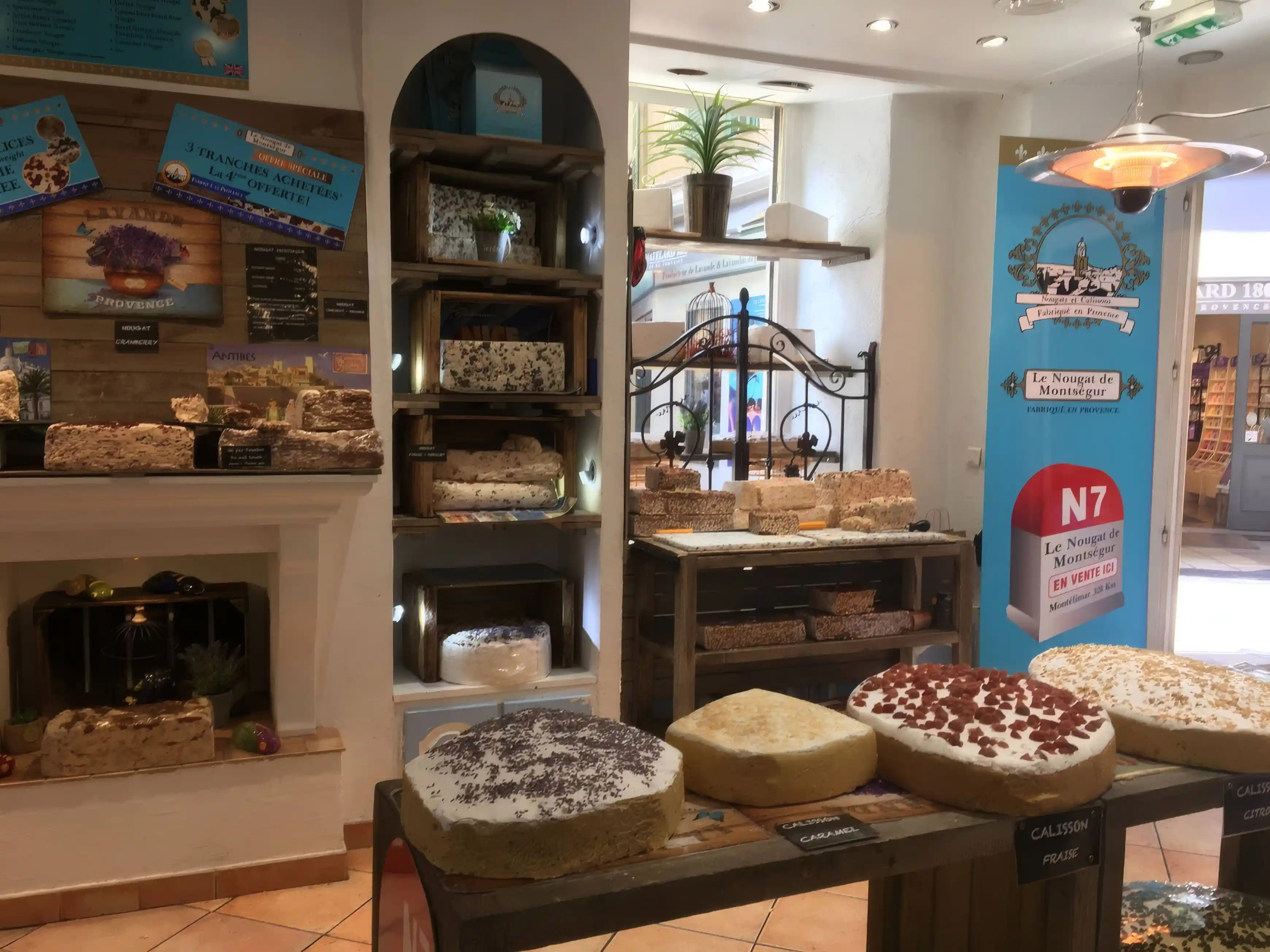 Barres de nougat du Nougat de Montségur